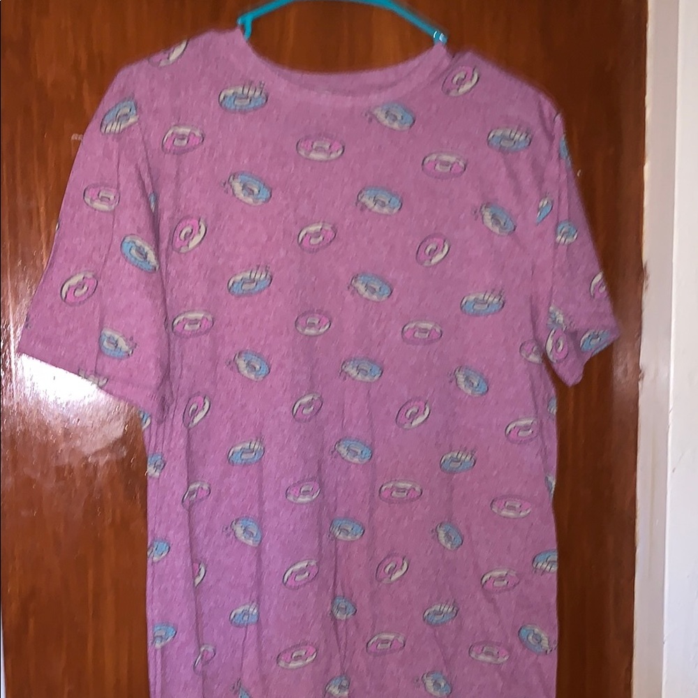 KNICKER BOCKER DONUTS Raspberry MARBLE T-SHIRT SIZE L Tee